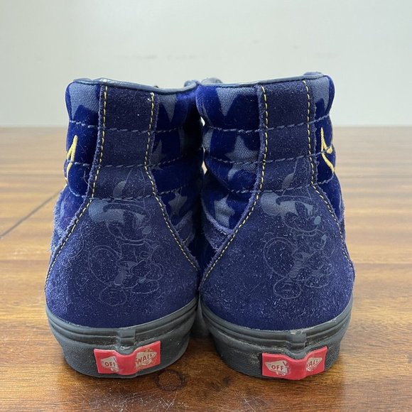 Disney x Vans Sk8-Hi Sorcerers Apprentice Mickey Mouse Fantasia Womens Size 8 - Picture 6 of 8